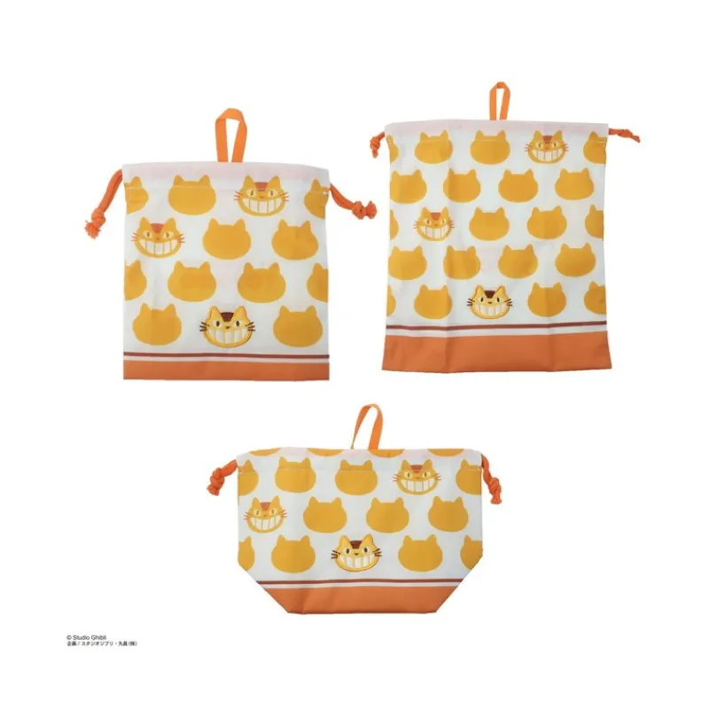 Maison Ghibli Satchel with lanyard Silhouette Catbus  20 x 19 cm - My Neighbor Toto | Bags