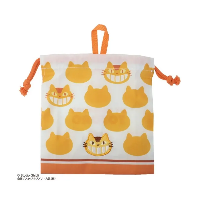 Maison Ghibli Satchel with lanyard Silhouette Catbus  20 x 19 cm - My Neighbor Toto | Bags