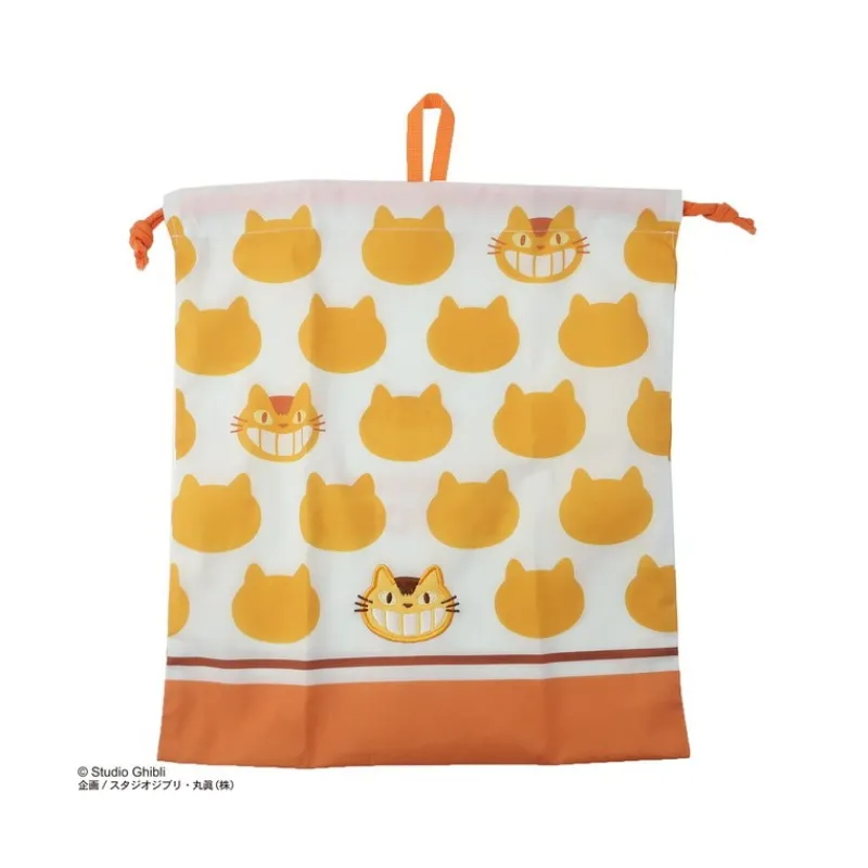 Maison Ghibli Satchel with lanyard Silhouette Catbus  20 x 19 cm - My Neighbor Toto | Bags