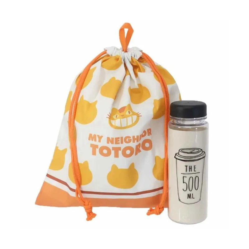 Maison Ghibli Satchel with lanyard Silhouette Catbus  20 x 19 cm - My Neighbor Toto | Bags