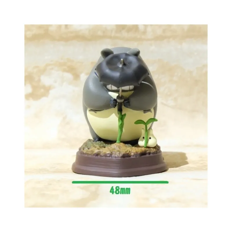 Maison Ghibli Statue Collection Stop Motion Totoro Grey Dondoko Pose 9 - My Neighbor Totoro | Statues