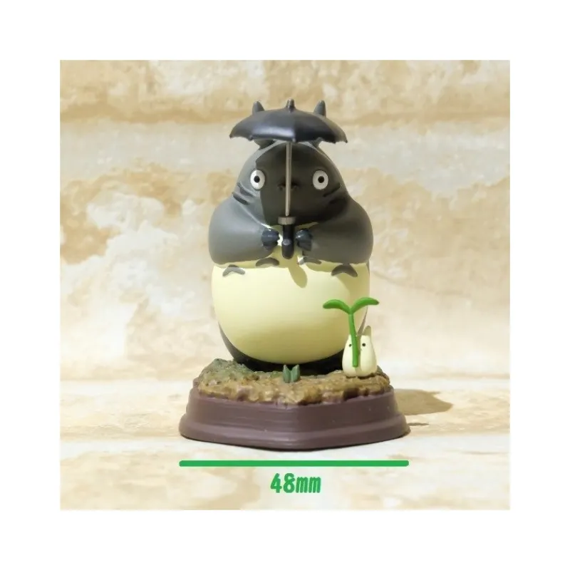 Maison Ghibli Statue Collection Stop Motion Totoro Grey Dondoko Pose 4 - My Neighbor Totoro | Statues