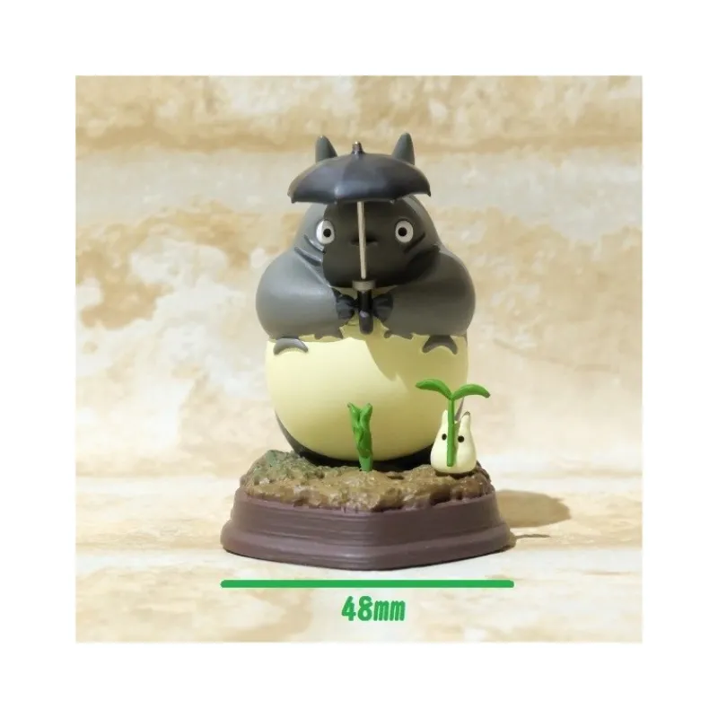 Maison Ghibli Statue Collection Stop Motion Totoro Grey Dondoko Pose 5 - My Neighbor Totoro | Statues