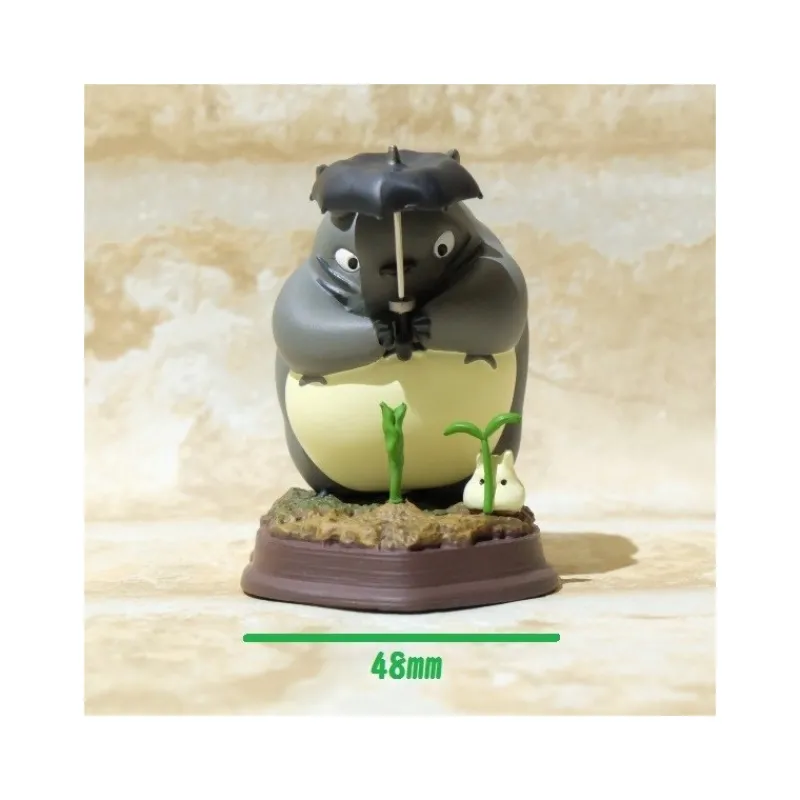Maison Ghibli Statue Collection Stop Motion Totoro Grey Dondoko Pose 8 - My Neighbor Totoro | Statues