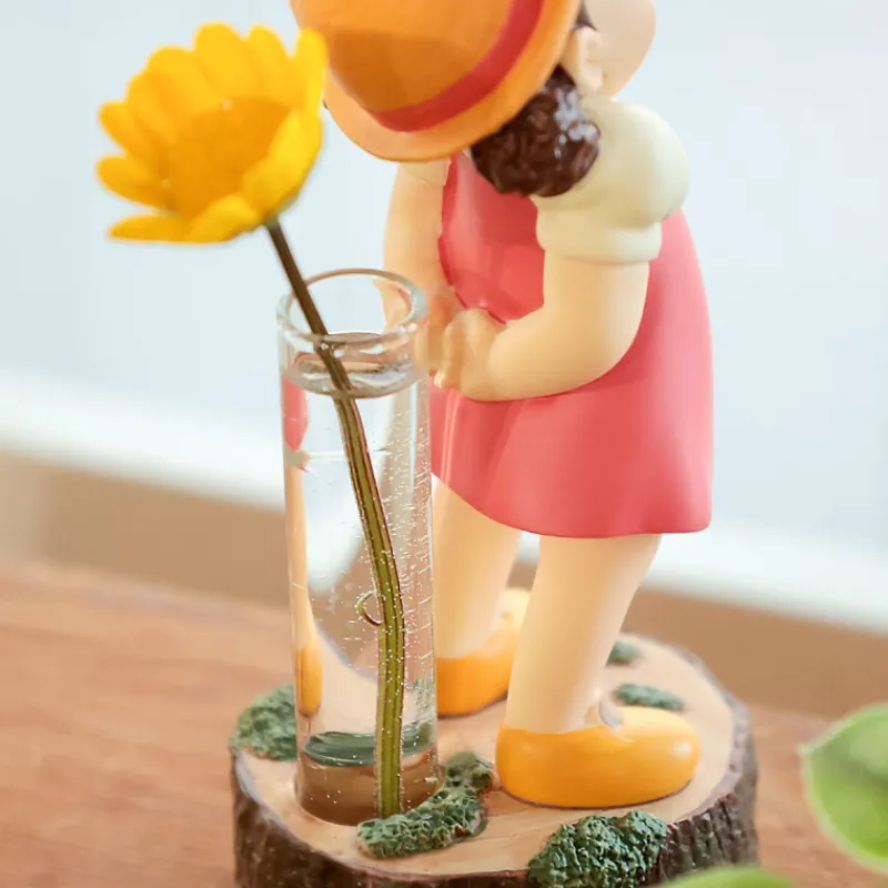 Maison Ghibli Statue Single Vase Mei & Small Totoro - My Neighbor Totoro | Décoration
