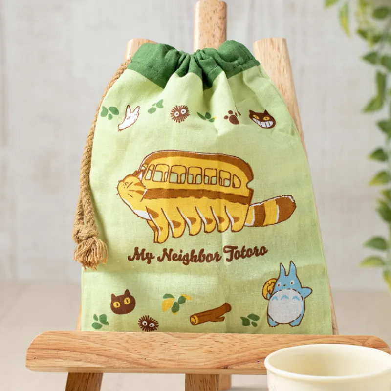 Maison Ghibli String pouch Totoro & Catbus - My Neighbor Totoro | Bags