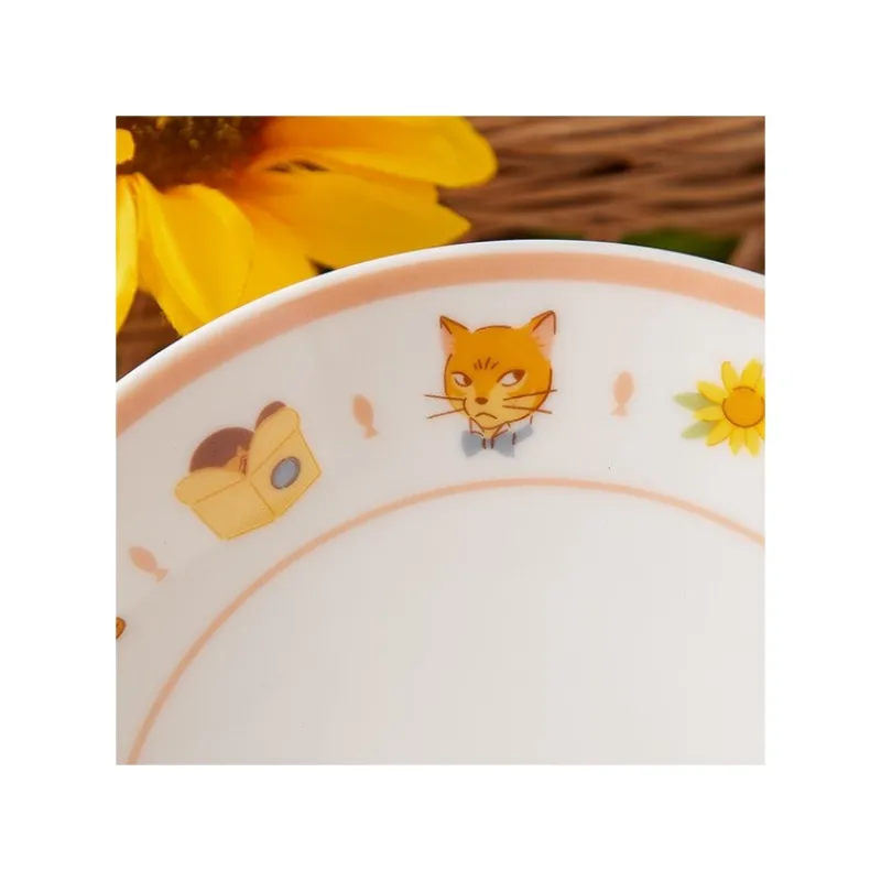 Maison Ghibli Tea time & Cat Plate - The Cat Returns | Kitchenware