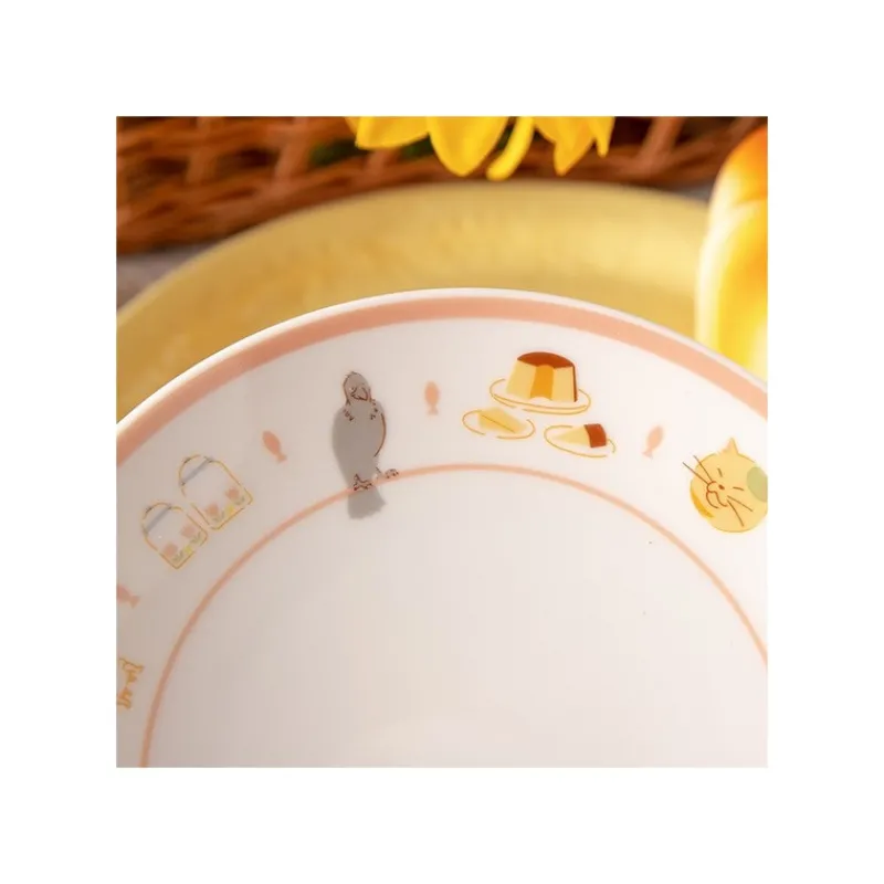 Maison Ghibli Tea time & Cat Plate - The Cat Returns | Kitchenware
