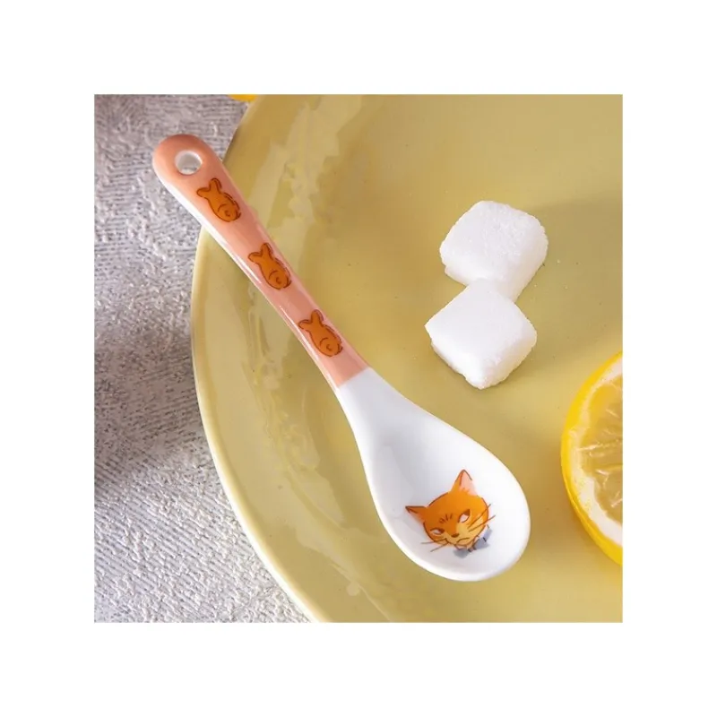 Maison Ghibli Tea time & Cat Spoon - The Cat Returns | Kitchenware
