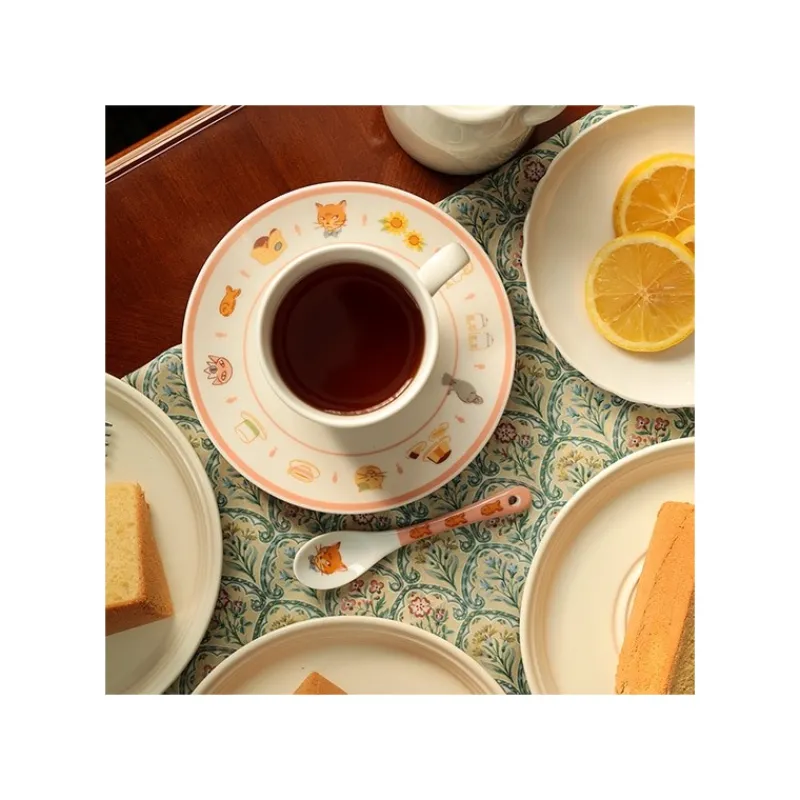 Maison Ghibli Tea time & Cat Spoon - The Cat Returns | Kitchenware