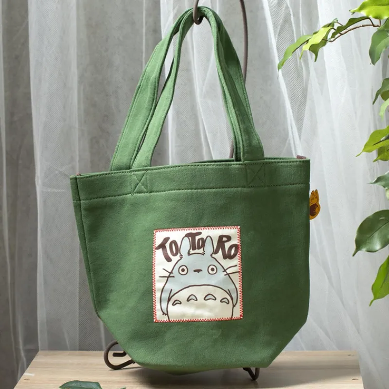 Maison Ghibli Tote bag Totoro Autumn Green - My Neighbor Totoro | Bags