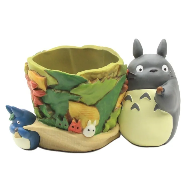 Maison Ghibli TOTORO FLOWER BUCKET LEAVES BAG - MY NEIGHBOUR TOTORO | Décoration