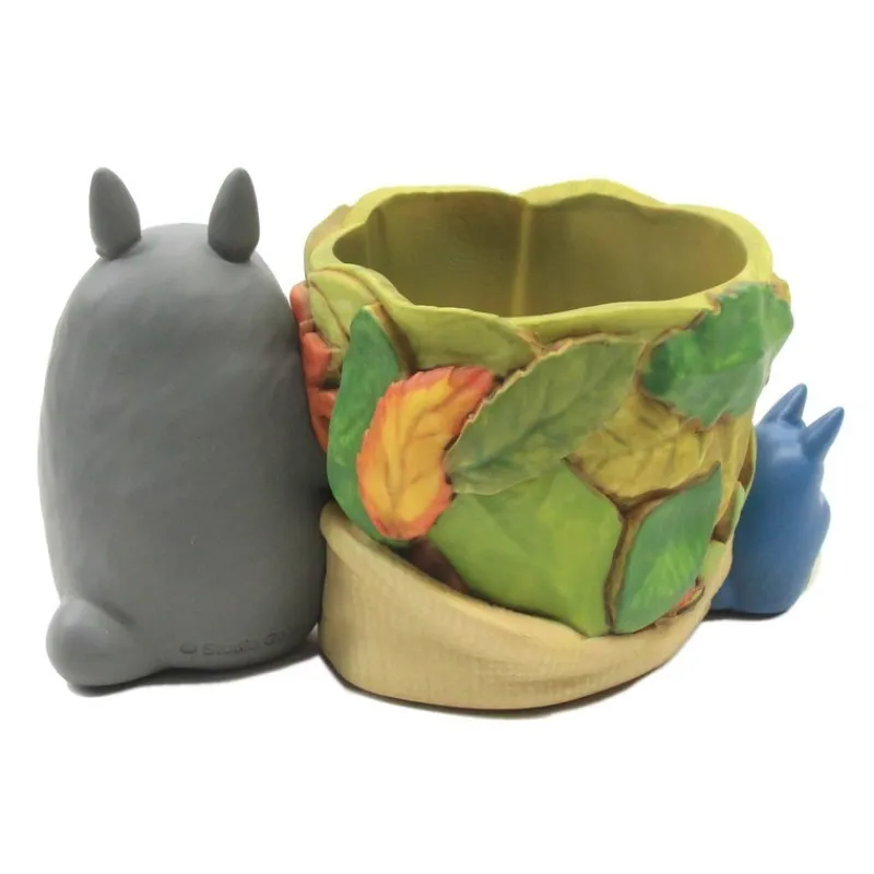 Maison Ghibli TOTORO FLOWER BUCKET LEAVES BAG - MY NEIGHBOUR TOTORO | Décoration