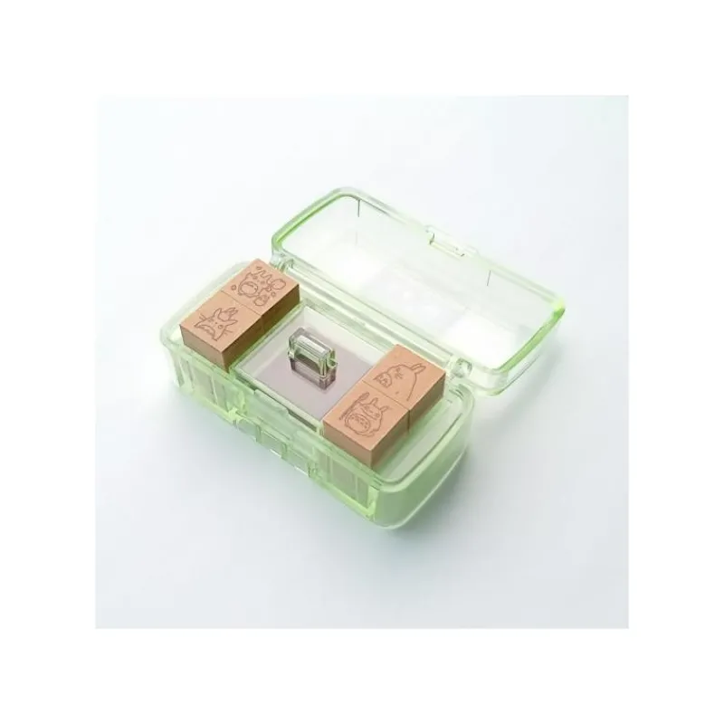 Maison Ghibli Totoro Mini Stamp Set Green - My Neighbor Totoro | Small Equipment