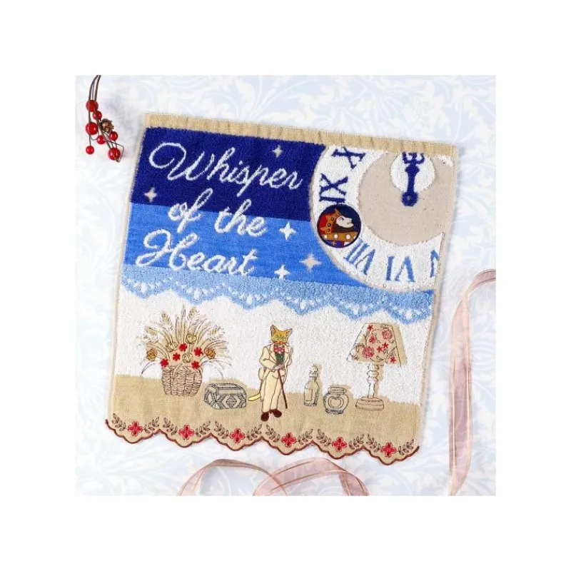 Maison Ghibli Towel Baron & antique shop 34x36 cm - Whisper of the Heart | Household Linen