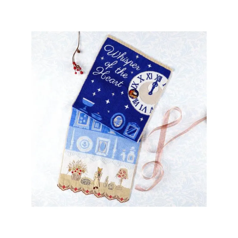 Maison Ghibli Towel Baron & antique shop 34x80 cm - Whisper of the Heart | Household Linen