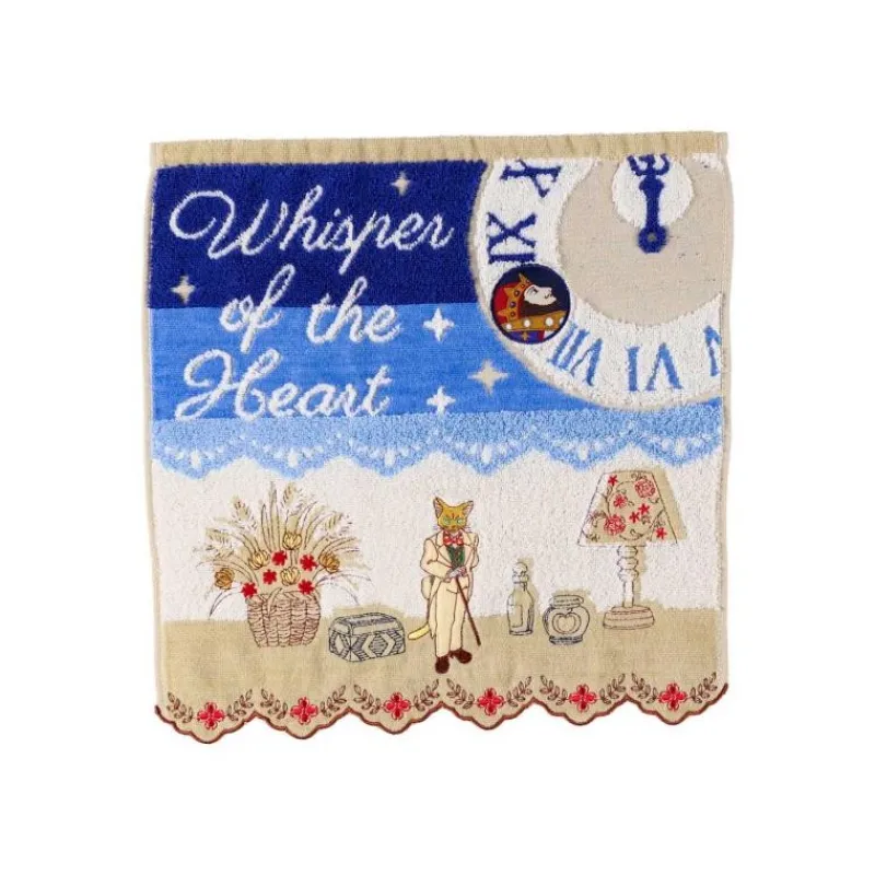 Maison Ghibli Towel Baron & antique shop 34x36 cm - Whisper of the Heart | Household Linen
