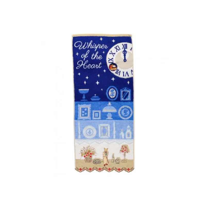 Maison Ghibli Towel Baron & antique shop 34x80 cm - Whisper of the Heart | Household Linen