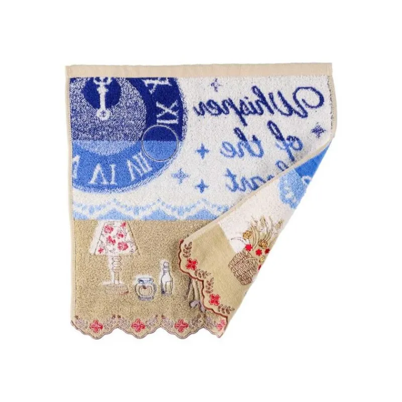 Maison Ghibli Towel Baron & antique shop 34x36 cm - Whisper of the Heart | Household Linen