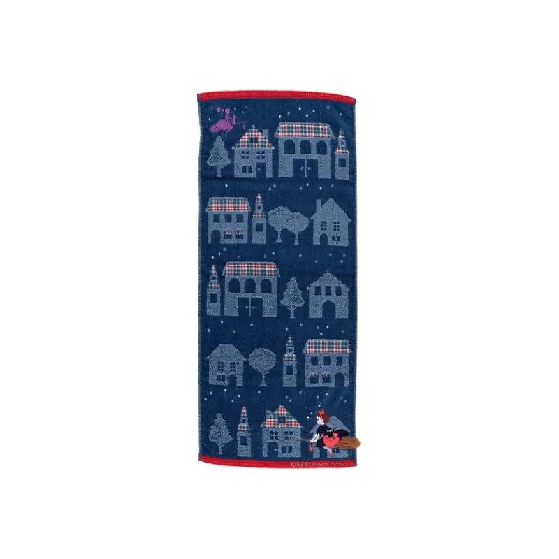 Maison Ghibli Towel The Night of Departure 34x80 cm - Kiki's Delivery Service | Household Linen